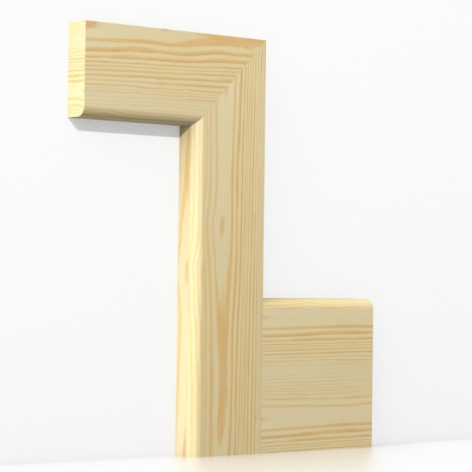 Pine  Bullnose Architrave Lengths