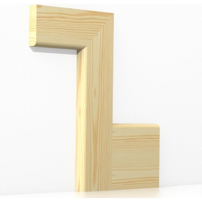 Pine  Bullnose Architrave Sets