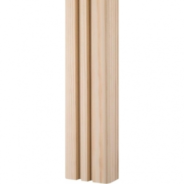 Pine Bullnose Double Edge Panelling 3 Metre