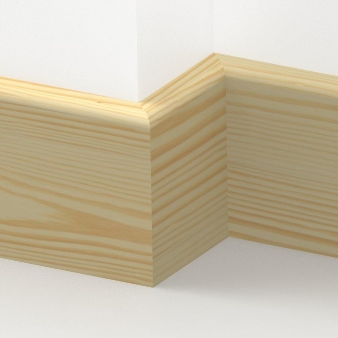 Pine  Bullnose Skirting 3.5 metre