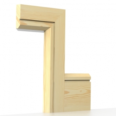Pine Chamfered Single Edge Architrave Lengths