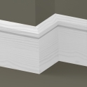 Pine Chamfered Single Edge Skirting 3.5 metre