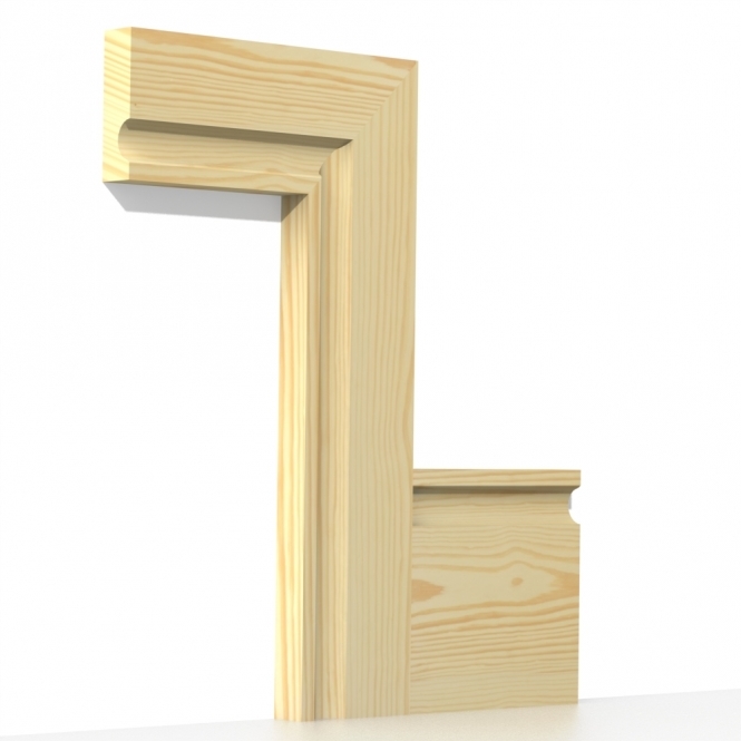 Pine  Flute Architrave Lengths