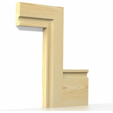Pine Flute Architrave Sets