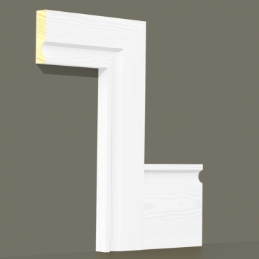 Pine Flute Architrave Sets