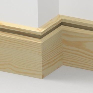 Pine Flute Skirting 3.5 metre
