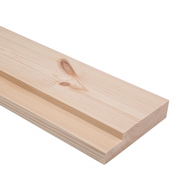 Pine Internal Rebated Door Frame - 106mm Wide 