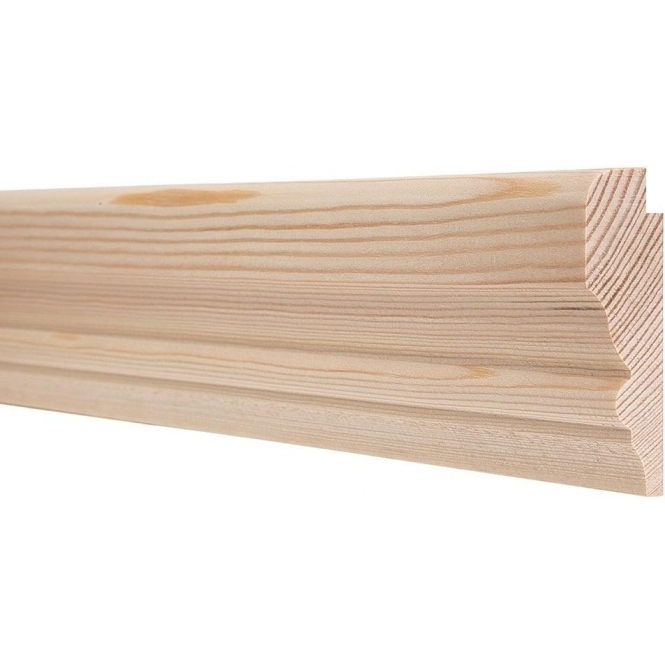 Pine  Knightsbridge Picture Rail 3 Metre