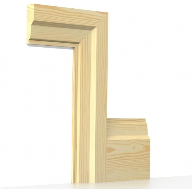 Pine  Lambs Tongue Architrave Sets