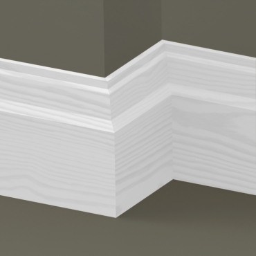 Pine Lambs Tongue Skirting 3.6 metre Length