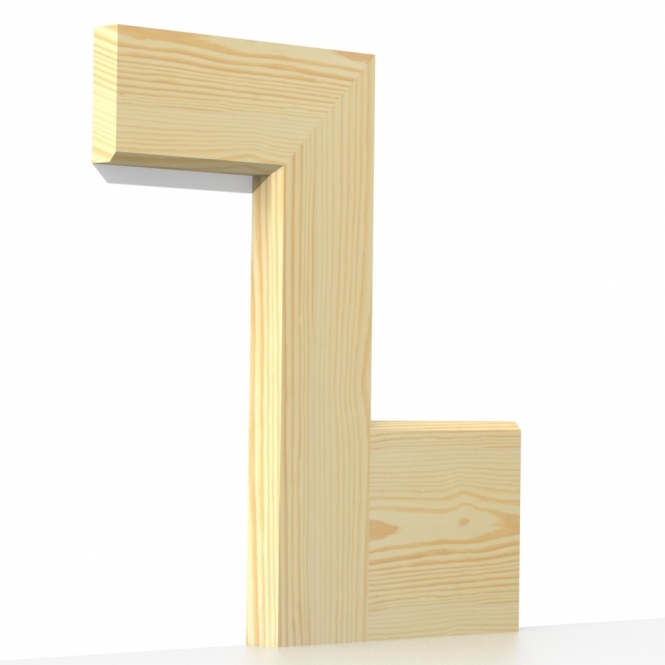 Pine  Mini Chamfered Architrave Lengths