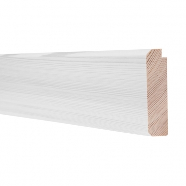 Pine Mini Chamfered Picture Rail 3 Metre