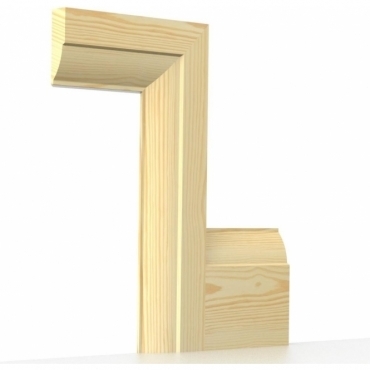 Pine Ovolo Architrave Sets