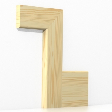 Pine Pencil Round Architrave Lengths