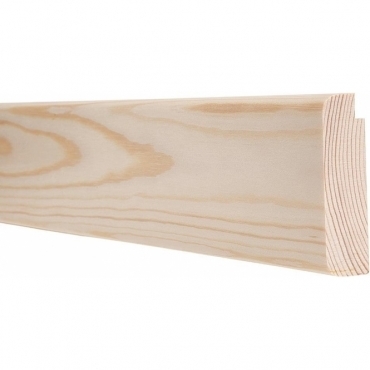 Pine Pencil Round Picture Rail 3 Metre