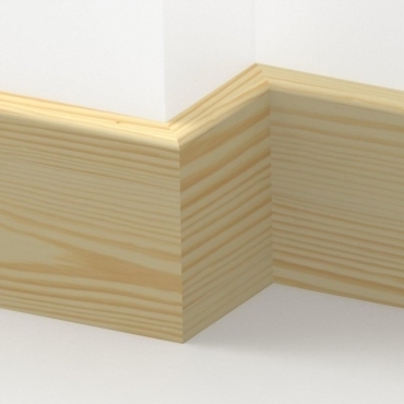 Pine Pencil Round Skirting 3.5 metre