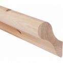 Pine Pig's Ear Handrail 3.6 Metre