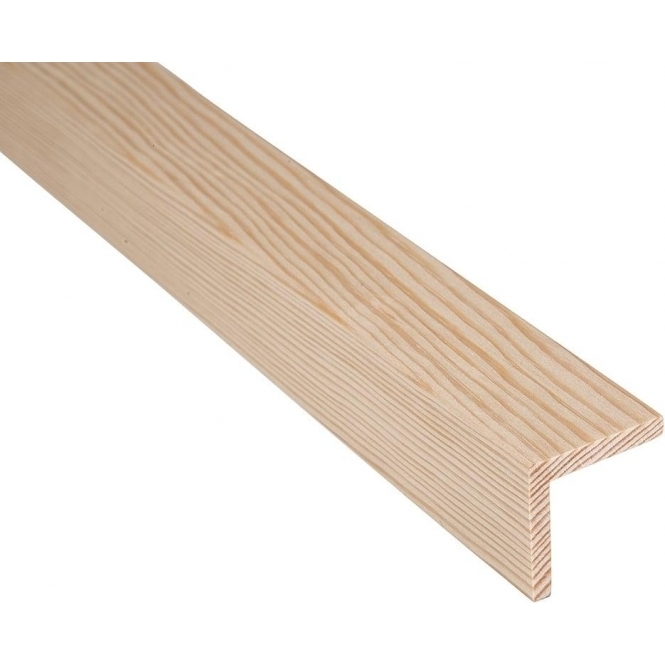 Pine  Square Corner Angle Moulding 32mm x 32mm