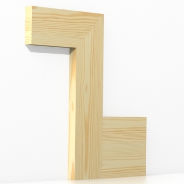 Pine Square Edge Architrave Lengths