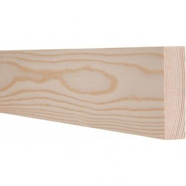 Pine Square Edge Dado Rail 3 Metre