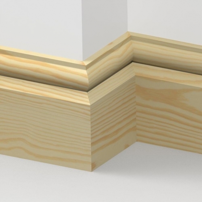 Pine  Torus Skirting 3.5 metre