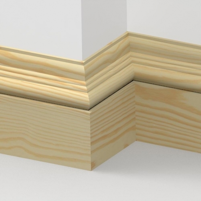 Pine  Tudor Skirting 3.5 metre