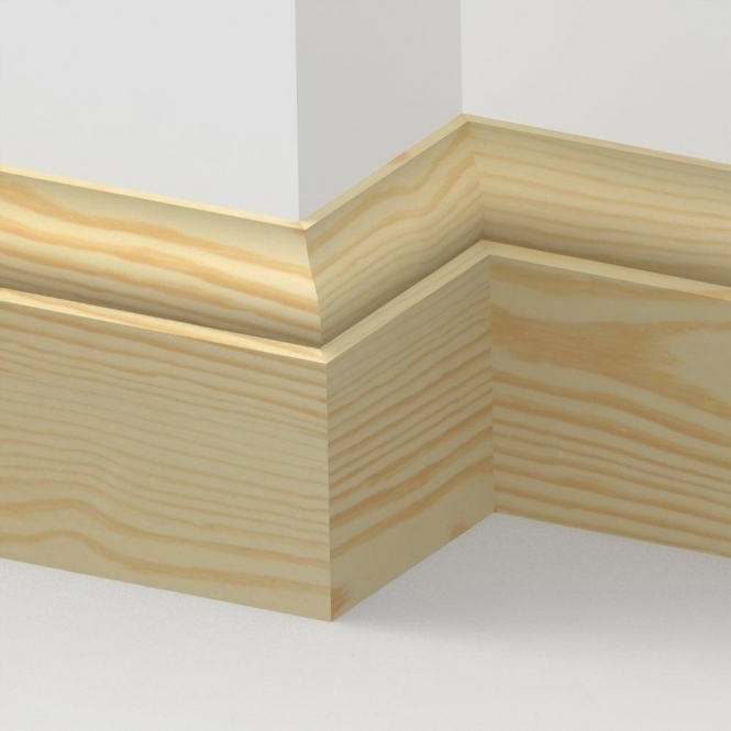 Pine  Tulip Skirting 3.5 metre