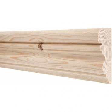 Pine Windsor Traditional Dado Rail 3 Metre