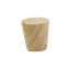Solid Beech 12mm Tapered Single Pellet