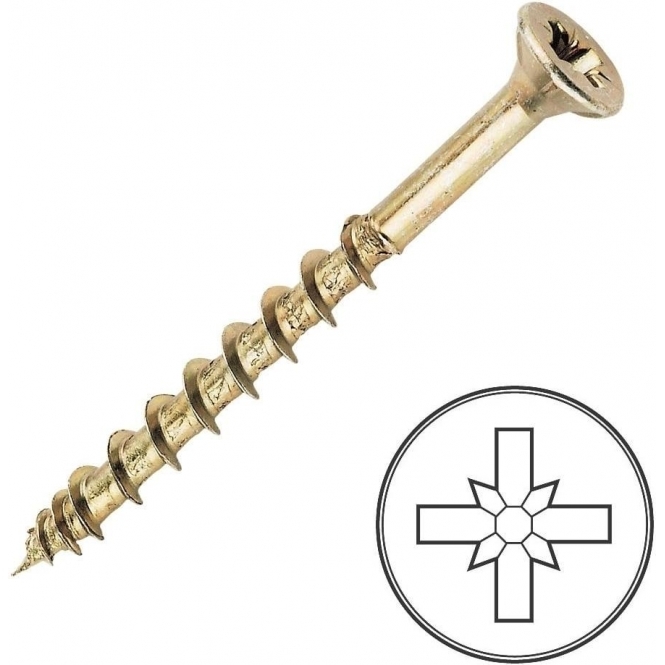Screw Tite Screw-Tite 3.5 x 40MM PZ Countersunk Screws - 200 Pack