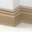 Solid Ash Bromley Skirting 3 metre