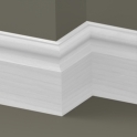 Solid Ash Cambridge Skirting 3 metre
