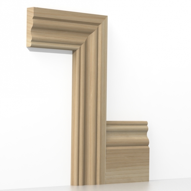Solid Ash  Cromwell Architrave Lengths