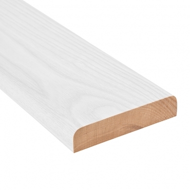 Solid Ash Flat Door Threshold 130mm Wide