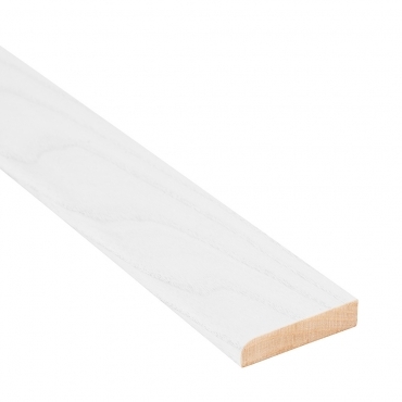 Solid Ash Flat Edge Cover Beading Threshold Strip 20mm x 8mm