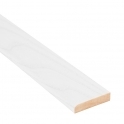 Solid Ash Flat Edge Cover Beading Threshold Strip 20mm x 8mm