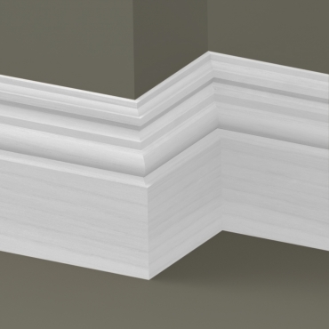Solid Ash Heritage Skirting 3 metre