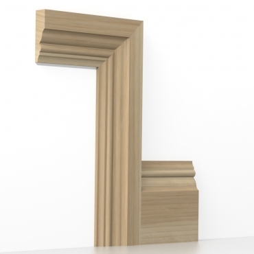 Solid Ash Knightsbridge Architrave Lengths
