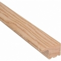 Solid Ash L Section Door Threshold 1.0 Metre