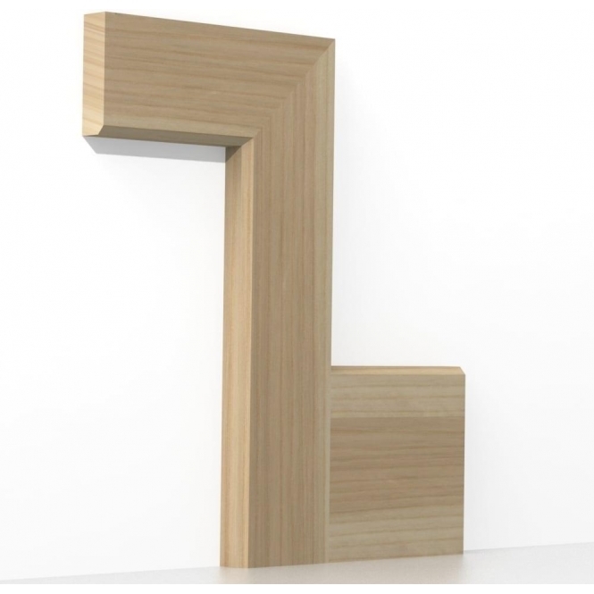 Solid Ash  Mini Chamfered Architrave Sets