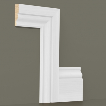 Solid Ash Ogee Architrave Lengths