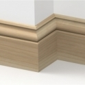 Solid Ash Ogee Skirting 3 metre