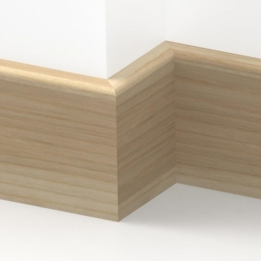 Solid Ash Pencil Round Skirting 3 metre
