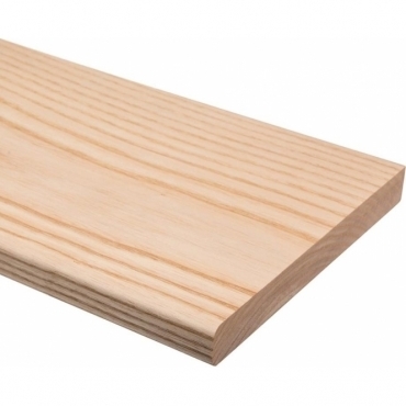 Solid Ash Pencil Round Window Board 1 metre x 20mm