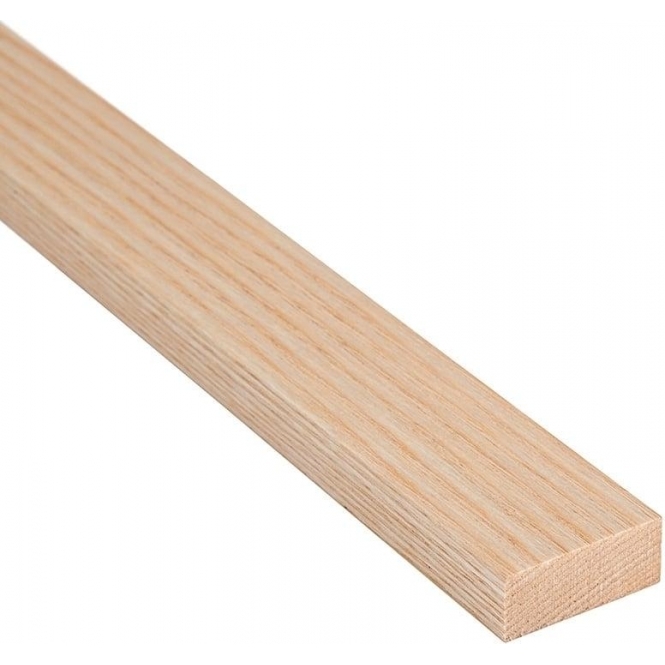 Solid Ash  Rectangle Beading 12mm x 9mm