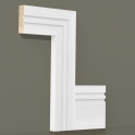 Solid Ash Square Double Edge Architrave Sets