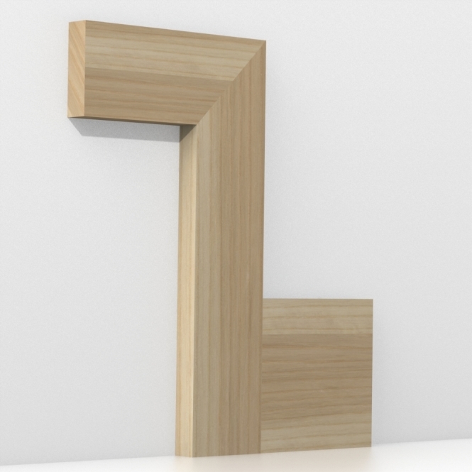 Solid Ash  Square Edge Architrave Lengths