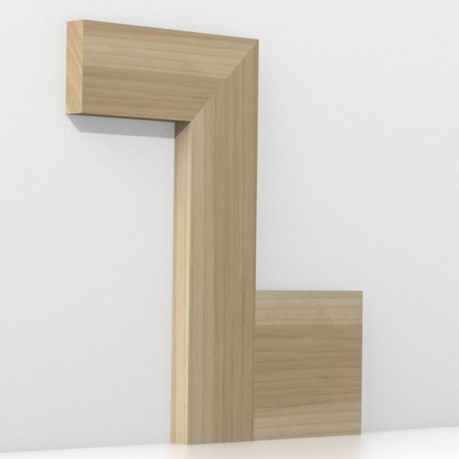 Solid Ash  Square Edge Architrave Sets