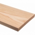 Solid Ash Square Edge Window Board 1 metre x 20mm