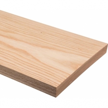Solid Ash Square Edge Window Board 2 metre x 25mm